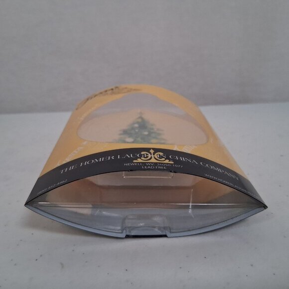 Homer Laughlin Fiesta Christmas Tree Ornament Ivory 75th Anniversary #761 2012 - Picture 7 of 9